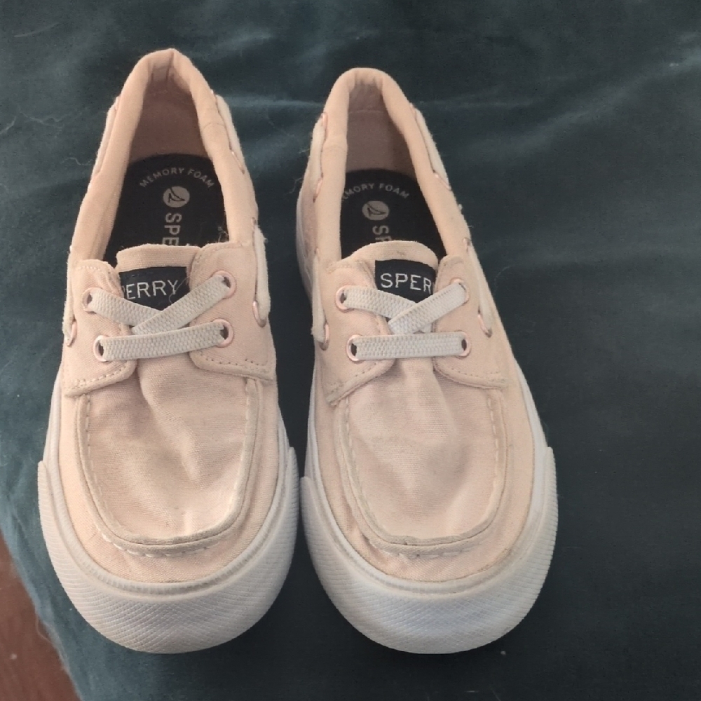 Sperry Pink Boat Shoes